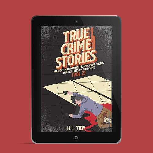True Crime eBook cover. Design by D-F-A