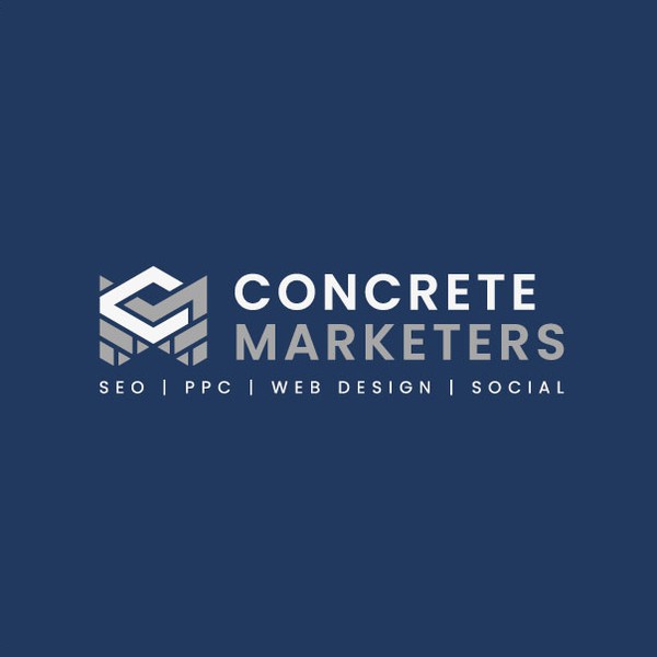 Design a logo for a marketing agency who serves concrete contractors | Concrete Marketers