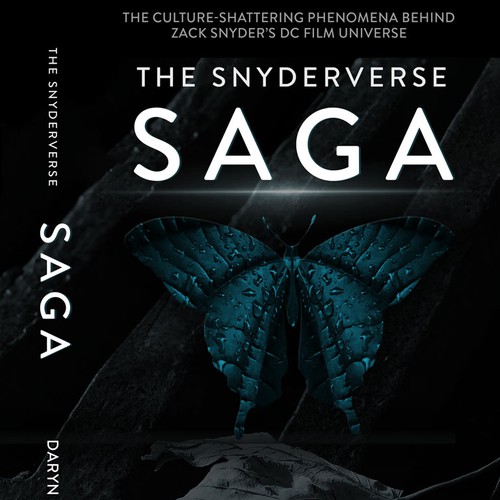 Cover for book on the culture-shattering phenomena behind Zack Snyder’s DC film universe Design von BethLDesigns