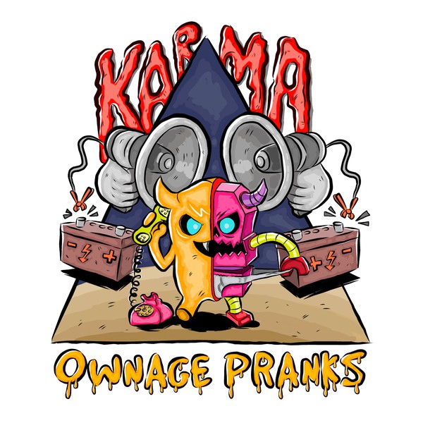 ownage prank tshirt design