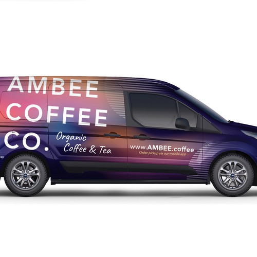 Design an Amazing truck wrap for an Emerging Organic Coffee Company Design by Art Mahno ✔