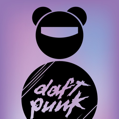 99designs community contest: create a Daft Punk concert poster デザイン by Arthur Khmelev