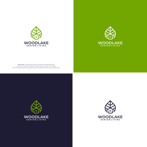 Create an Iconic Logo for Our Senior Living Community - Woodlake Estates Senior Living Design by Ghaazi