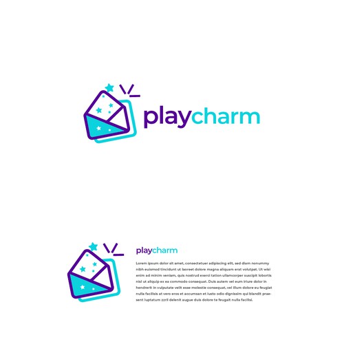 Playcharm Logo Design by @Creativemint