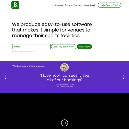 Design-Entwurf in der Kategorie Landingpage-Design von c-santi