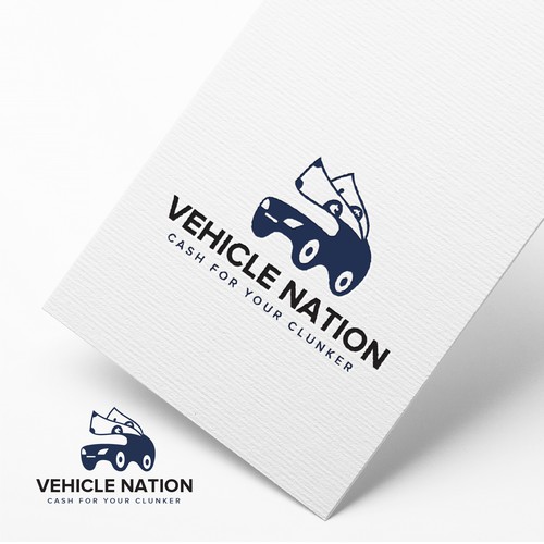 Vehicle Nation Seeks Logo For Junk Car Business. Design by smitadesign