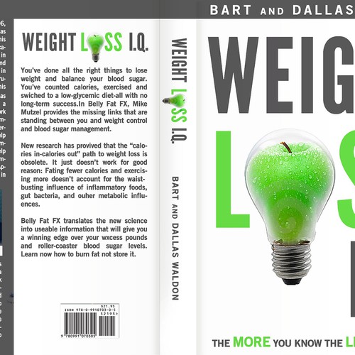 Design a creative and simple cover for weight loss book Design by Milica M.