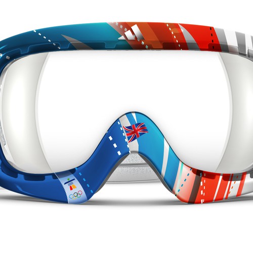 Design adidas goggles for Winter Olympics Ontwerp door cos66