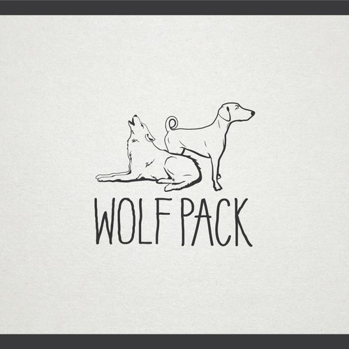 Create a logo for Wolf Pack Design by Khramova