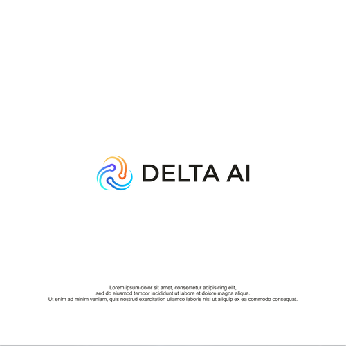 Artificial Intelligence logo for college students Design by ᶜˢ░ₒᵤᵣₐGraphic