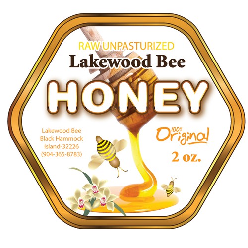 Lakewood Bee needs a new print or packaging design Design por Maamir24