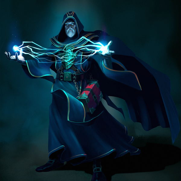 Design by Smovla titled "Lightning mage"