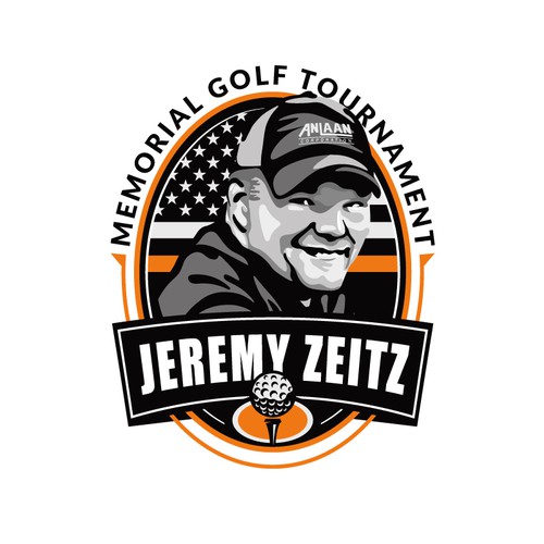 Memorial Golf Tournament Logo Design by sarvsar