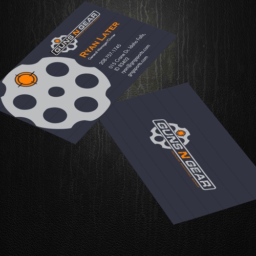 I need a tactical business card!!! Design by NJdesign20