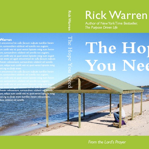 Design Rick Warren's New Book Cover Réalisé par ciebera