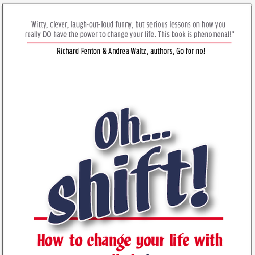 The book Oh, shift! needs a new cover design!  デザイン by dejan.koki