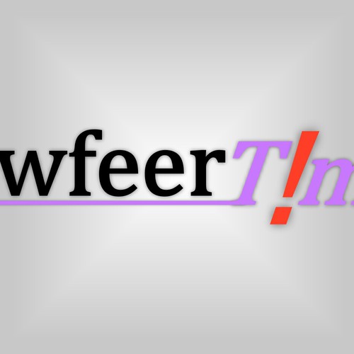 logo for " Tawfeertime" Diseño de dentz