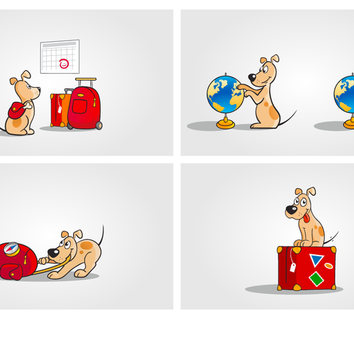 Website mascot needed for travel website