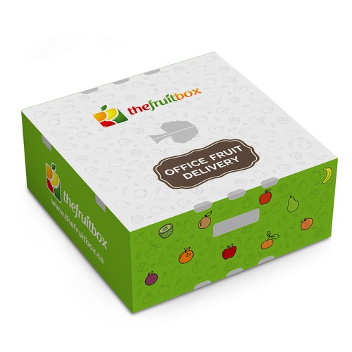 Professional Design for Cardboard Fruit Box Packaging Design by DesignSBS