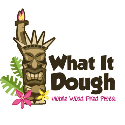 Hawaiian Wood Fired Pizza Logo Design by barreto.nieves