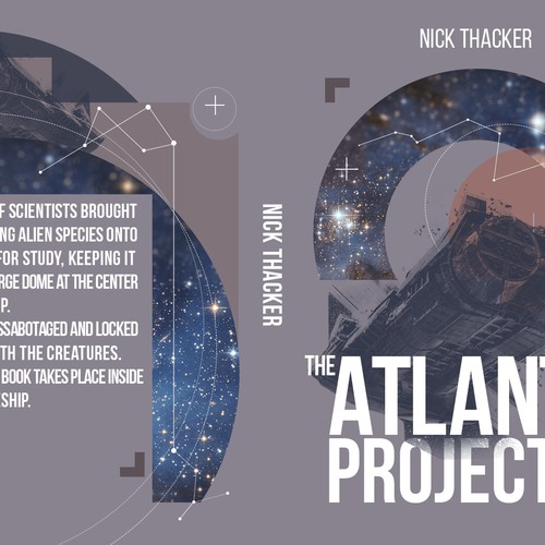 Thriller/Sci-Fi Book Cover Design in Award-Winning Author's Series! Ontwerp door Dilkone