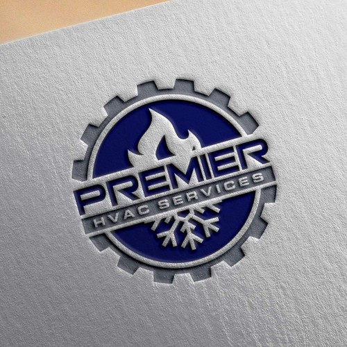 LOGO for HVAC Company (Air-conditioning, cooling and heating) Design by 7statis