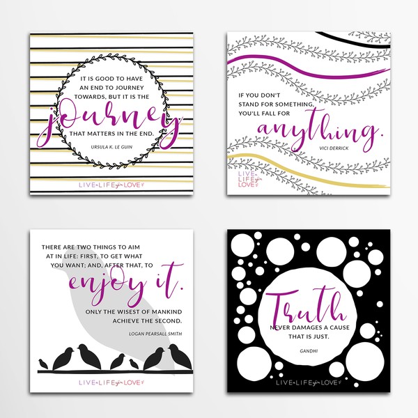 Custom patterns for instagram posts