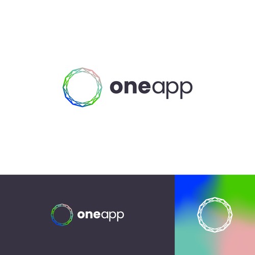 oneapp logo Design by cleverley23