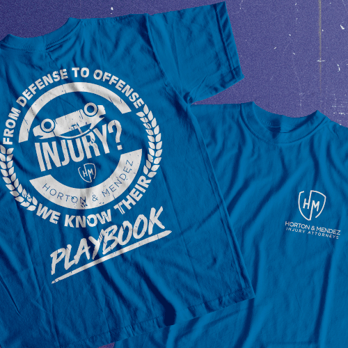 Personal Injury Lawyer T-Shirts Design by Graphics Guru 87