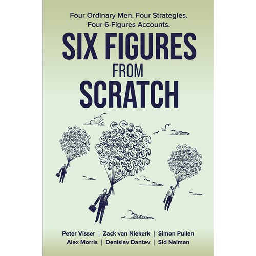 Design an E-book cover that teaches people how to build 6-figure trading accounts, that pops! Design by Graphics House