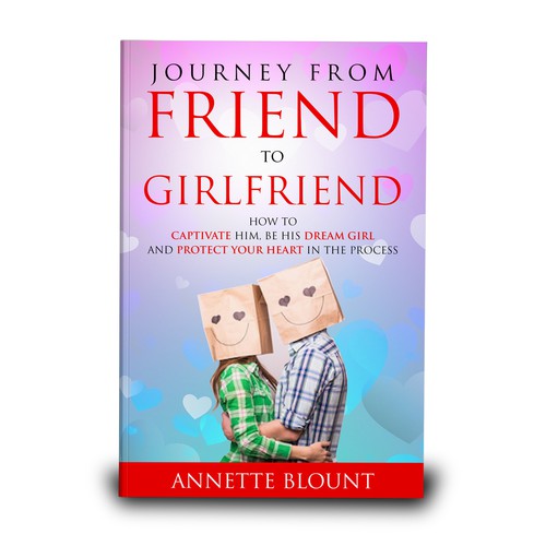 Design a book cover that is fun and playful to help single women experience love beyond friendship Design by TopHills