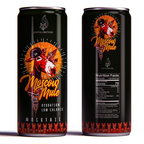 We need an imaginative label design to serve as the foundation of our nonalcoholic cocktail brand. Design by michaelstar*