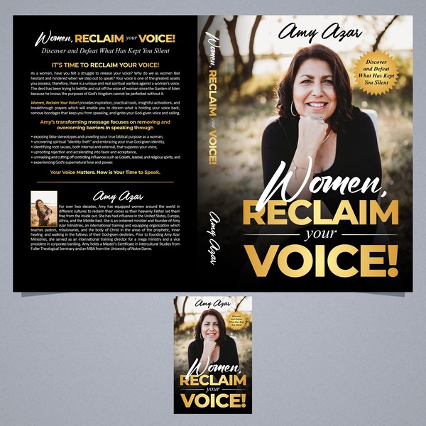 Design by Chloe's Design titled "Women, Reclaim Your Voice!"