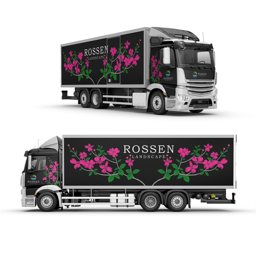 Box Truck Wrap Design Design by ATJEH™