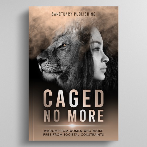 Bold and untamed book cover design wanted! Design by Danitza