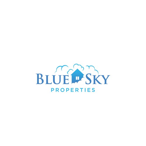 Create a Logo! Blue Sky Properties Design by Mamaana