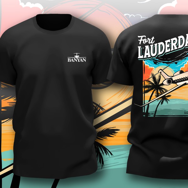 Aircraft tshirt design