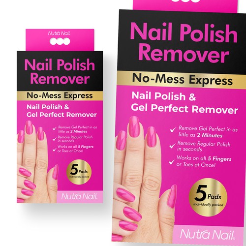 Nutra Nail Gel Remover Design by UnderTheSea™