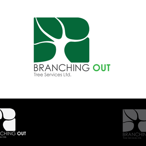 Create the next logo for Branching Out Tree Services ltd. Ontwerp door O.B