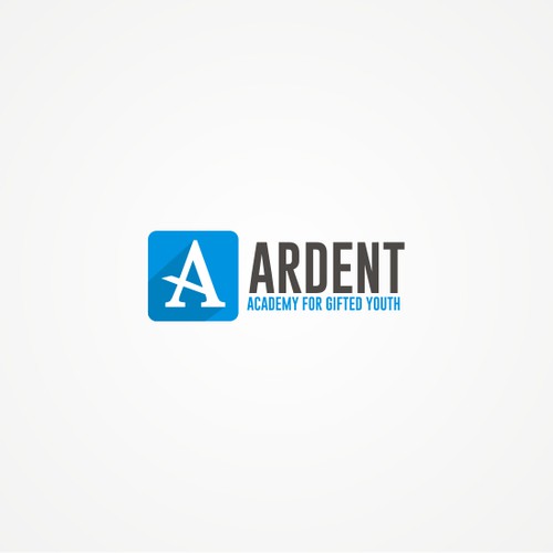 Create a new logo for Ardent Academy, a K-12 STEM education startup (science, technology, engineering and math) Design réalisé par Rockzdezgn™