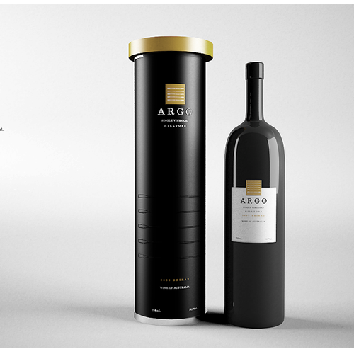 Sophisticated new wine label for premium brand Design by Forever.Studio