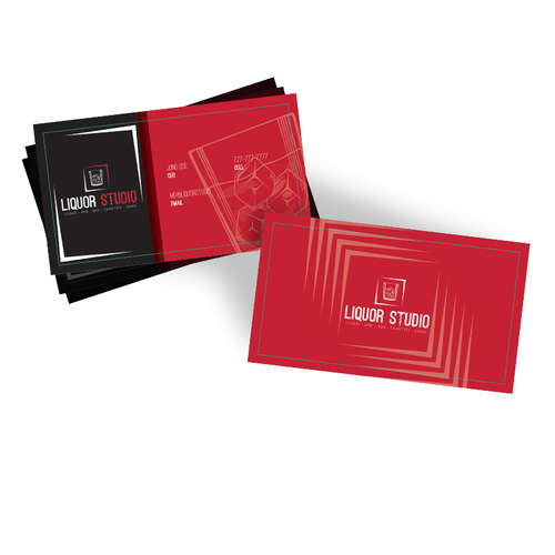 Liquor Studio -  Liquor Retail store Brand -  Upscale retail store Design by Neo_genesis_us