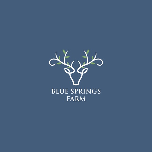 Logo for our Der hunting and bass fishing recreational farm Design by y u b l i t z