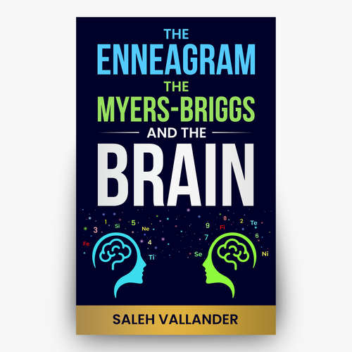 Personality and the Brain (book cover) Design by Hisna