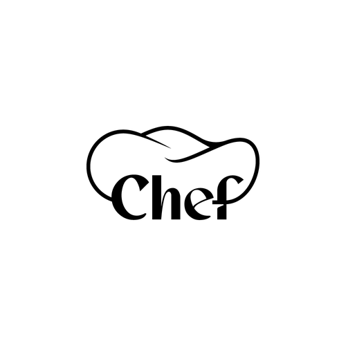 "CHEF": Food & Cooking Social Media Logo Design by MrBaba