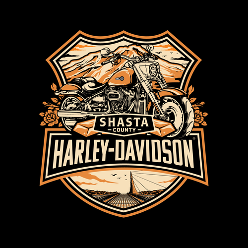 Logo for Northern California Harley-Davidson Dealership Design by chusnanlutfi