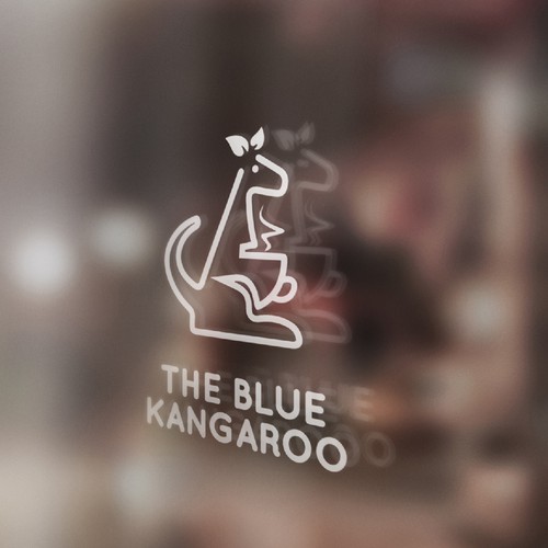 The Blue Kangaroo Cafe's quest for BRAND and Identity. Design by VSS Design