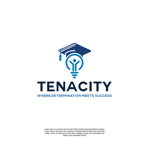 Design a logo for a tutoring business valuing tenacity Design by GAM'Design