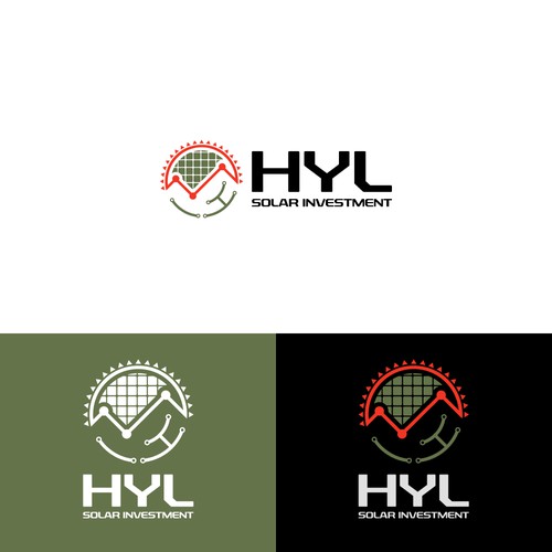 HYL Investment needs a logo simple and conveys high tech ideas Design by ukd