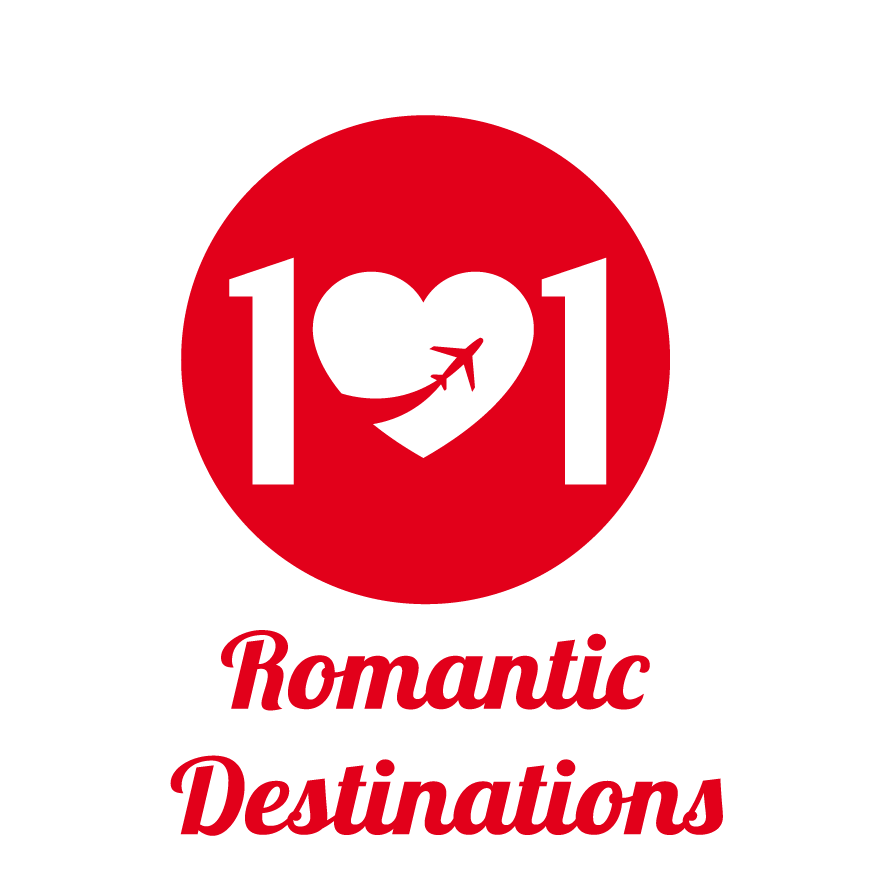 Romantic logo with the title '101 romantic destinations needs a new logo'